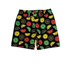 Kiditude‎ Swim Trunks Fruit Print Elastic Waist Quick Dry Shorts